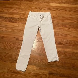 Loft white jeans
